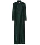 Woolrich Epione Velvet Maxi Dress