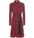 Diane Von Furstenberg Catherine Printed Silk Shirt Dress