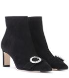 Jimmy Choo Hanover 65 Suede Ankle Boots