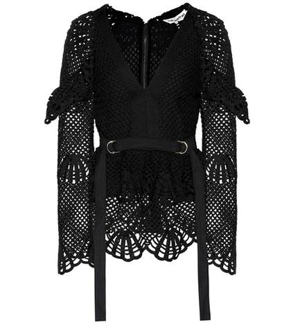 Staud Crochet Top