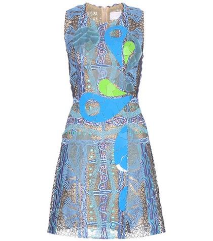 Frame Paisley Embellished Dress