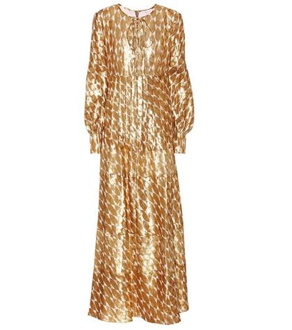 Tory Burch Silk-blend Maxidress