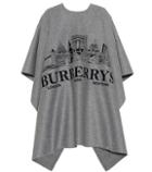 Burberry Embroidered Cashmere Poncho
