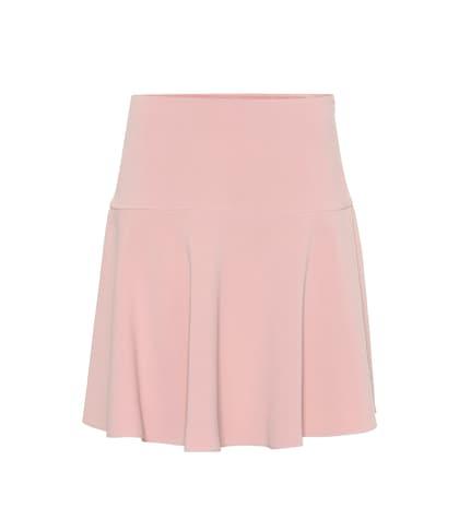 Redvalentino Cady Crêpe Miniskirt