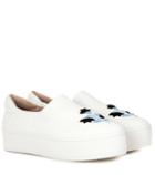 Opening Ceremony Embroidered Slip-on Shoes