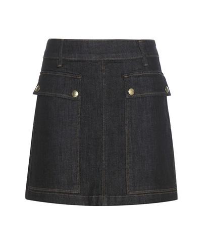 Frame Le Mini Denim Skirt