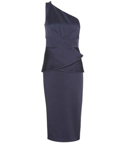 Proenza Schouler Anerley Satin One-shoulder Dress
