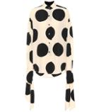 Petar Petrov Byrd Printed Silk Blouse