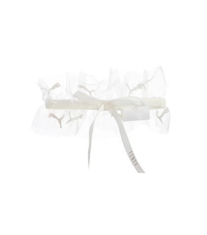 Fenty By Rihanna Ruffle Embroidered Choker