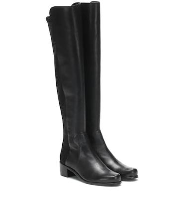 Stuart Weitzman Reserve Leather Over-the-knee Boots
