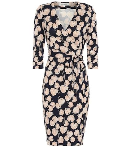 Diane Von Furstenberg New Julian Two Silk Wrap Dress
