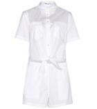 T By Alexander Wang Cotton Playsuit
