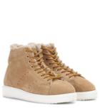 Tory Burch Stargame Suede Sneakers
