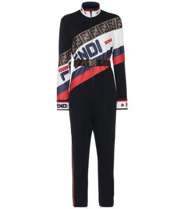 Fendi Fendi Mania Jersey Jumpsuit