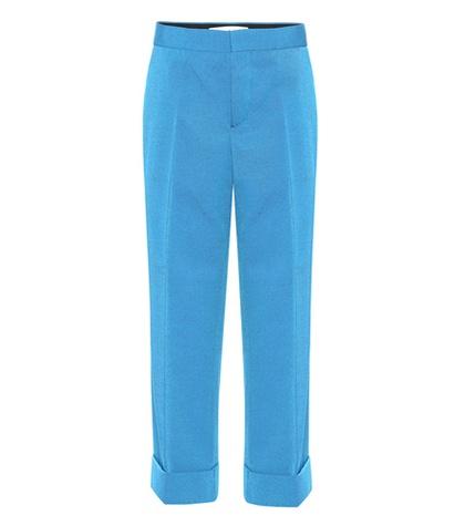 Marni Cropped Wool-twill Trousers