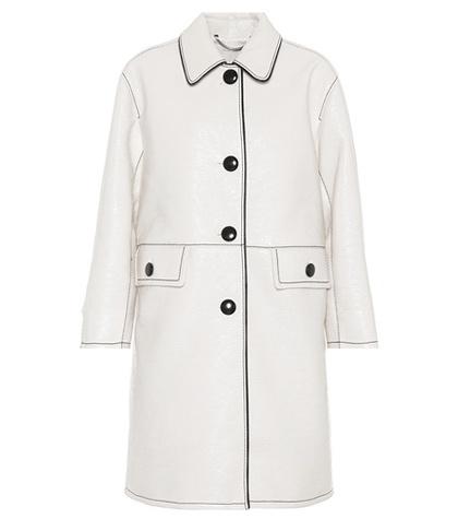 Marc Jacobs Faux-leather Coat