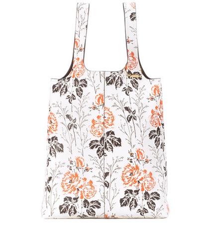 Victoria Beckham Large Tank Top Printed Leather Shopper