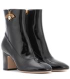 Gucci Patent Leather Ankle Boots