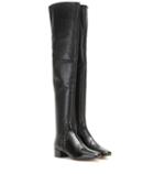 Francesco Russo Leather Over-the-knee Boots