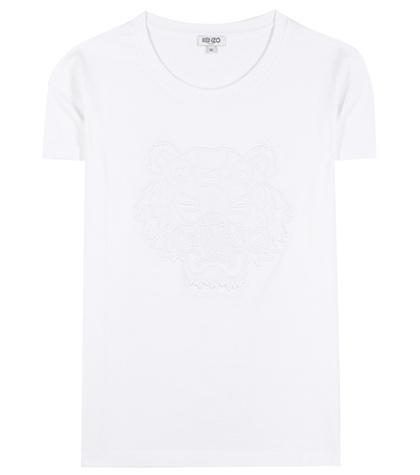 Edun Embroidered Cotton T-shirt