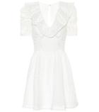 Self-portrait Broderie Anglaise Minidress