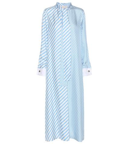 Monse Striped Silk Dress