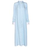 Monse Striped Silk Dress