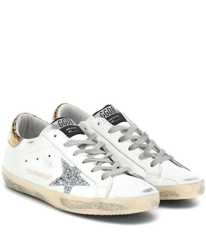 Gianvito Rossi Superstar Leather Sneakers