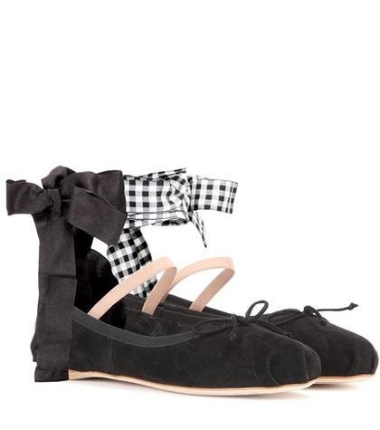 Gabriela Hearst Suede Ballerinas