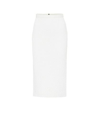 Roland Mouret Arreton Cotton-blend Pencil Skirt