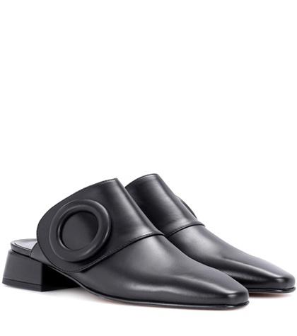 Boyy Yeuxlet Leather Mules