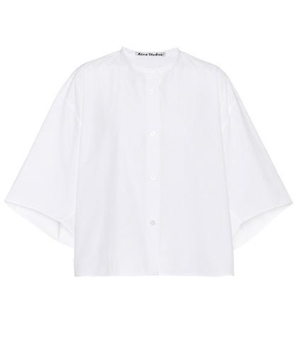 Acne Studios Bridget S Pop Cotton Top