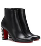 Chlo Suzi Folk 85 Leather Ankle Boots