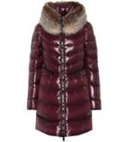 Moncler Hermifur Quilted Down Coat