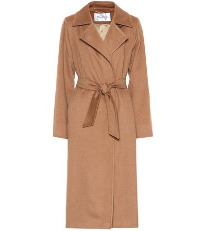 Max Mara 3manuel Camel Wool Coat