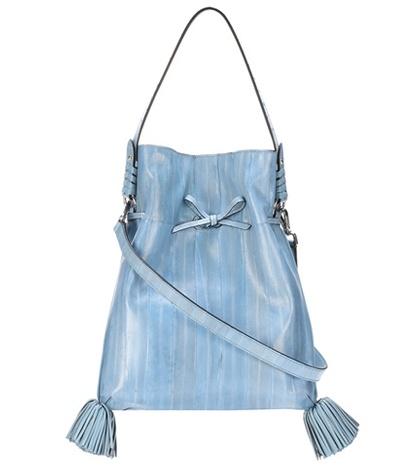 Altuzarra Ghianda Ete Large Eel Leather Shoulder Bag