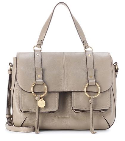 Valentino Filipa Leather Shoulder Bag