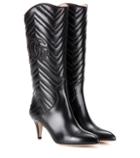 Gucci Matelassé Leather Boots