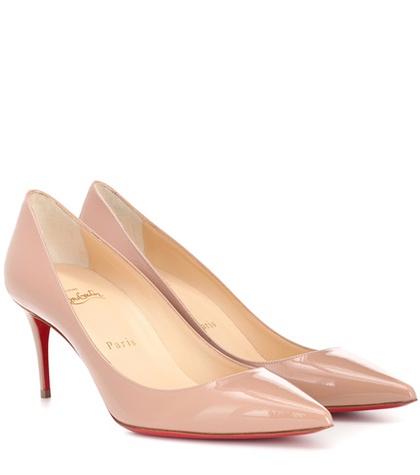 Christian Louboutin Décolleté 554 70 Leather Pumps