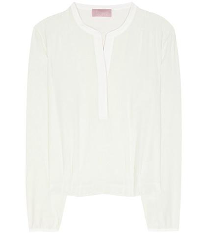 81hours Use Silk Blouse