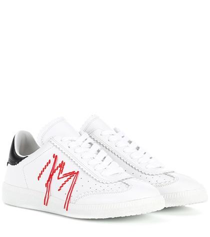 Isabel Marant Bryce Leather Sneakers
