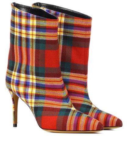 Alexandre Vauthier Alex Checked Boots