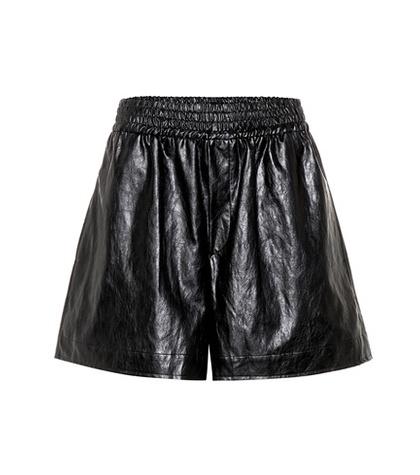 Golden Goose Deluxe Brand Faux-leather Shorts