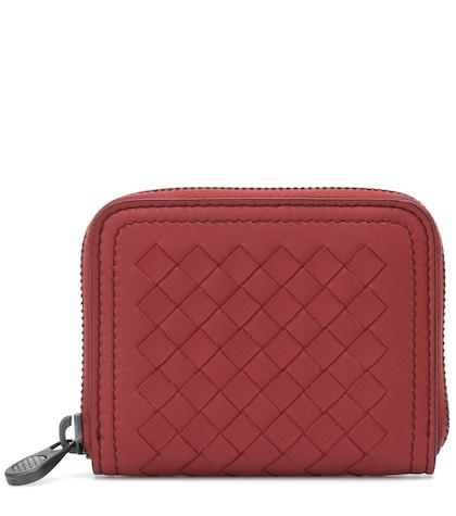 Petar Petrov Intrecciato Leather Clutch