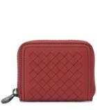 Petar Petrov Intrecciato Leather Clutch