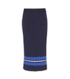 Tory Sport Tech Knit Pleated Skirt
