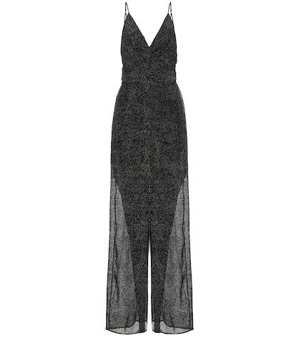 Jonathan Simkhai Printed Silk-blend Jumpsuit