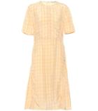 Acne Studios Checked Midi Dress