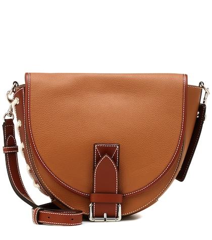 Haider Ackermann Bike Leather Crossbody Bag