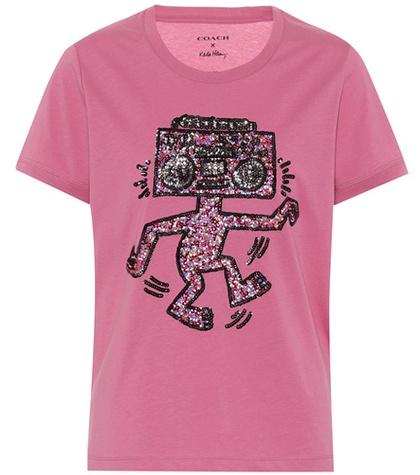 Coach X Keith Haring Embellished T-shirt